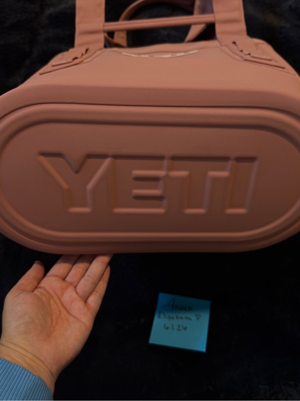 Yeti Camino 20 in Sandstone Pink with Yeti Sidekick and Sideclick - Picture 3 of 6
